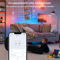 I-SHUNFA Wi-Fi RGBCW G9 LED izzó Alexa/Google Home kompatibilis, 2700-6500K, dimmelhető 6