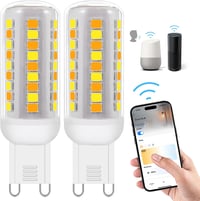 I-SHUNFA Wi-Fi Smart G9 LED izzó Alexa Google Home kompatibilis 2700-6500K dimmer 1