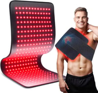 I-THERA-U Infravörös Fényterápiás Öv - 360 LED, 660nm Vörös & 850nm Infravörös Fény, Izomrelaxáló, Hátfájdalom Enyhítő, Teljes Testre, Időzí 1
