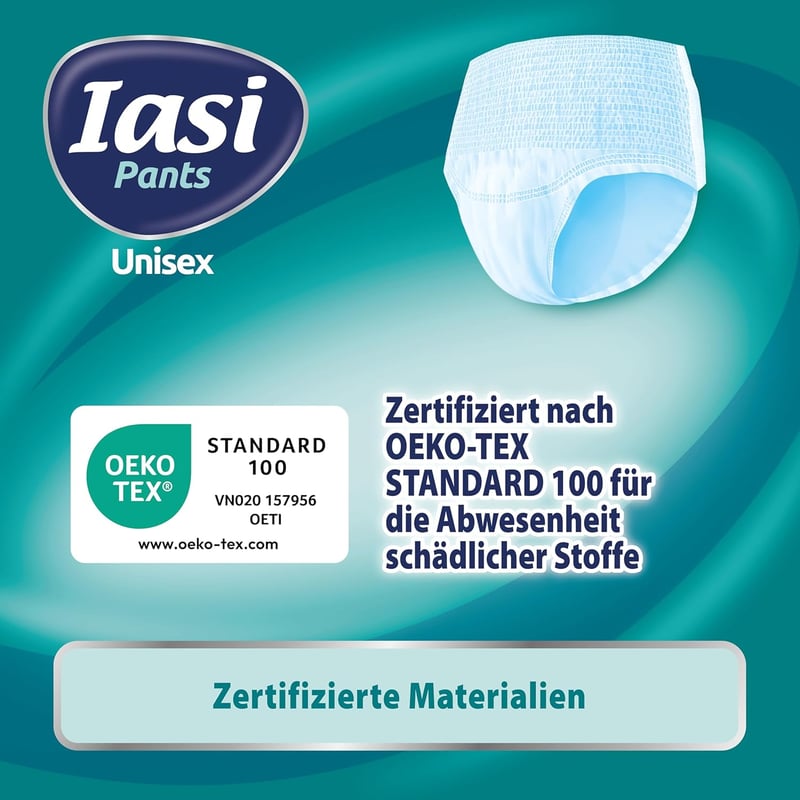 IASI 10 db Uniszex Magas Védelemű Eldobható Nadrág XL Extra Felszívó - Größe XL (10 Stück)