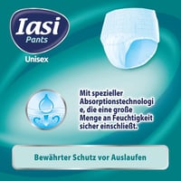 IASI 10 db Uniszex Magas Védelemű Eldobható Nadrág XL Extra Felszívó - Größe XL (10 Stück) 2