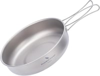 iBasingo Titan 18cm Összecsukható Kemping Serpenyő Ultralight Outdoor Főzőkészlet 1