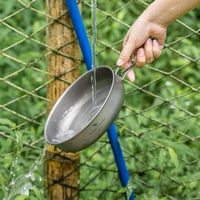 iBasingo Titan 18cm Összecsukható Kemping Serpenyő Ultralight Outdoor Főzőkészlet 5