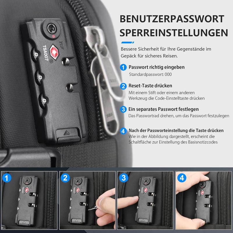 ibeacos 60L Vákuum Hátizsák Bővíthető, TSA Zárral és Vákuumpumpával, Vízálló Laptop Hátizsák 17,3" - Gray