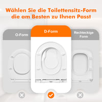 Rodinné WC sedadlo Ibergrif M41001-2 s funkciou Soft-Close – Detské sedadlo bez funkcie Soft-Close 3