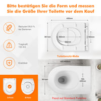 Rodinné WC sedadlo Ibergrif M41001-2 s funkciou Soft-Close – Detské sedadlo bez funkcie Soft-Close 2