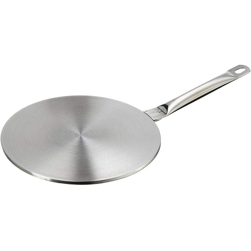 Indukčná rozptylová doska IBILI Prisma z nehrdzavejúcej ocele, 19 cm, strieborná