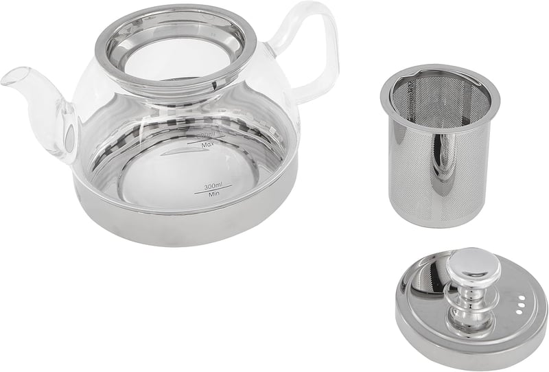 IBILI üveg teáskanna szűrővel indukciós 800 ml