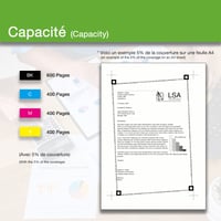 icartouche Kompatibilis Tintapatron Epson T0715 Stylus D120 DX4050 DX5050 DX7400 BX300F BX600FW SX100 SX200 SX400 SX510W SX610FW - 6 Fekete 3 Cián 3 Magenta 3 Sárga 3