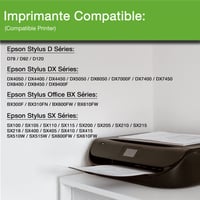 icartouche Kompatibilis Tintapatron Epson T0715 Stylus D120 DX4050 DX5050 DX7400 BX300F BX600FW SX100 SX200 SX400 SX510W SX610FW - 6 Fekete 3 Cián 3 Magenta 3 Sárga 2