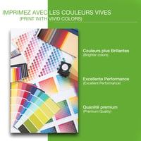 icartouche Kompatibilis Tintapatron Epson T0715 Stylus D120 DX4050 DX5050 DX7400 BX300F BX600FW SX100 SX200 SX400 SX510W SX610FW - 6 Fekete 3 Cián 3 Magenta 3 Sárga 5