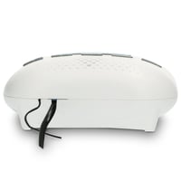 Rádiobudík iCES ICR-210 – FM PLL tuner, LED displej, duálny budík, funkcia odloženého budenia (snooze), časovač vypnutia (sleep timer), biely 4