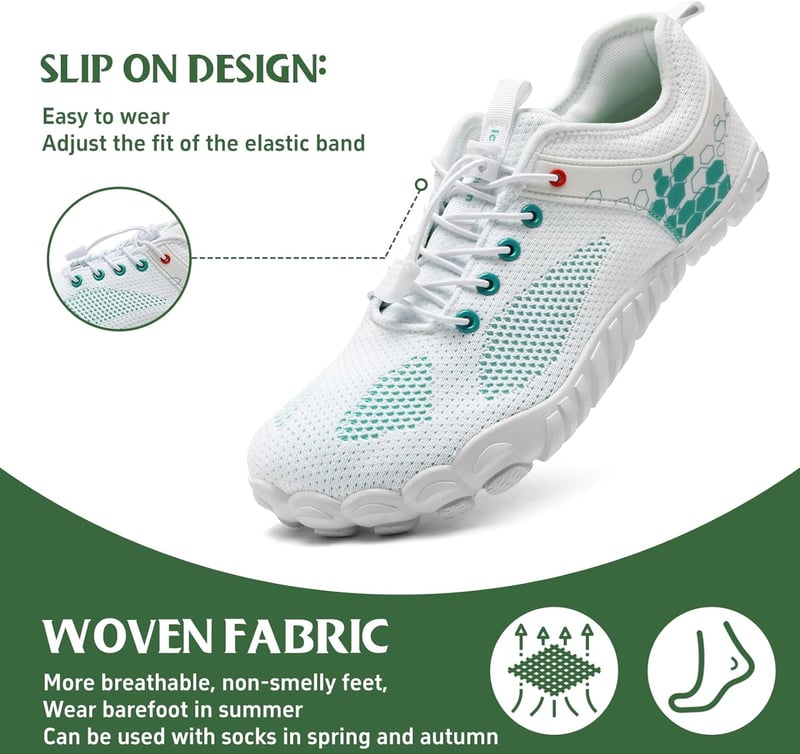 IceUnicorn Barefoot Vízi Cipő Férfiaknak és Nőknek - Aqua Fitness Strand Úszócipő