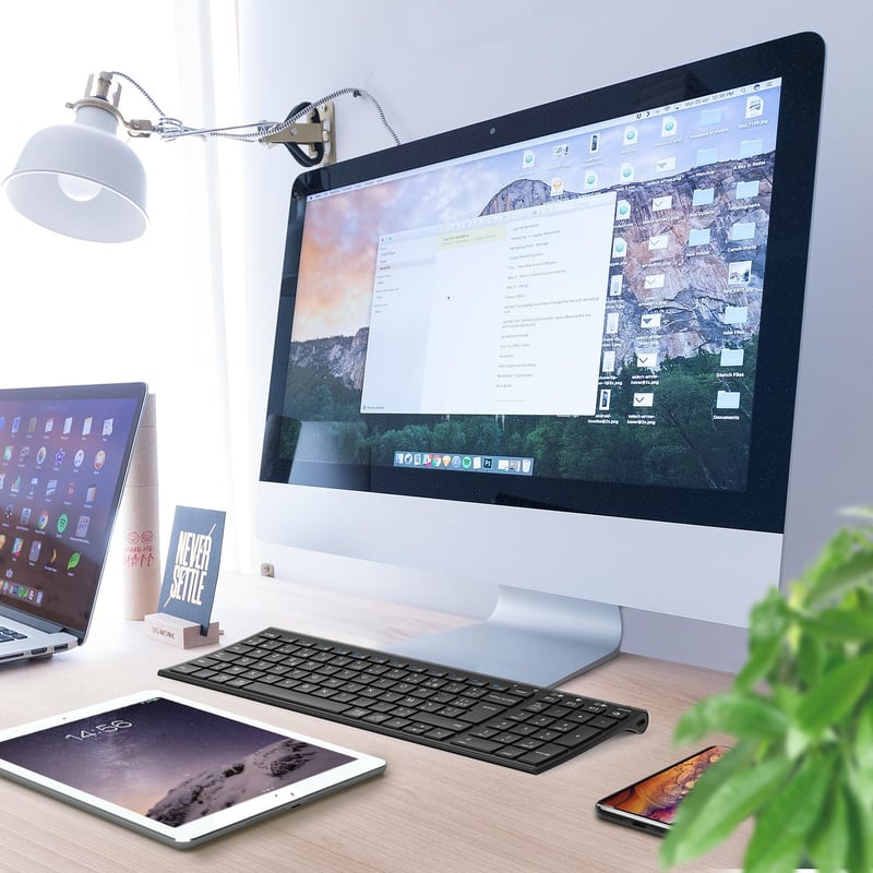 iClever BK10 Wireless Billentyűzet Magyar Kiosztás