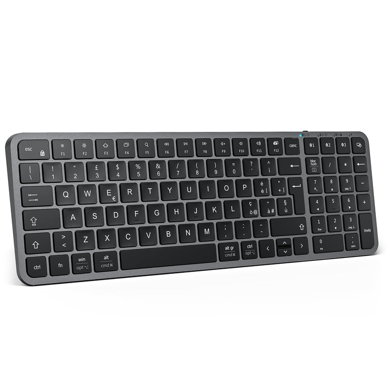 Ergonomická bezdrôtová klávesnica iClever BK20