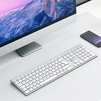 iClever BK23 Bluetooth Billentyűzet Vezeték Nélküli 3 Csatorna Ultraslim 7