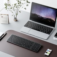 iClever Bluetooth Billentyűzet Mac/PC - Vezeték nélküli 3 eszköz kapcsoló QWERTZ 7