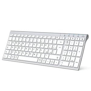 iClever Bluetooth tipkovnica s numeričkim blokom, ergonomska bežična tipkovnica
