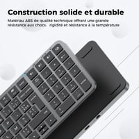 iClever Bluetooth Billentyűzet Vezeték Nélküli Újratölthető 4