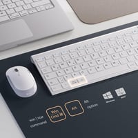 iClever GK03 2.4G Wireless Slim Fehér Billentyűzet 2