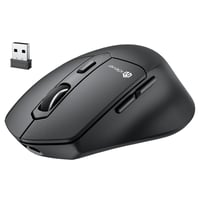 iClever MD360 Ergonomická Bluetooth Myš - Bezdrôtová USB-C Nabíjateľná Myš s Funkciou Jiggler, Tiché Klikanie, Pripojenie 3 Zariadení 1