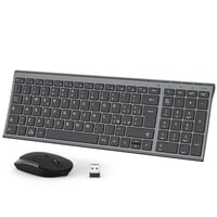 Bezdrôtová súprava klávesnice a myši iClever – ergonomická, nabíjateľná, nastaviteľné DPI 1
