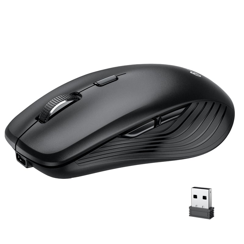 Bezdrôtová Bluetooth myš iClever - Nabíjateľná, Tichá, 4 nastavenia DPI, USB-C, Kompatibilná s Windows/macOS/ChromeOS