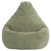 Icon Dalton dječja vreća za sjedenje u boji kadulje, od mekog samt materijala, s punjenjem, za dječju sobu, spavaću sobu, igraonicu 5