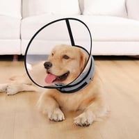 ICOYEA Puha Nyakörv Szürke L - Lick Protection Védőnyakörv Kutyáknak 6