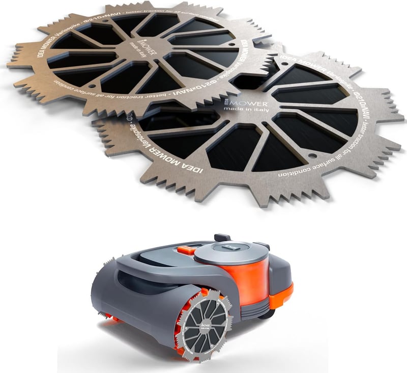 Idea Mower Variospike robotfűnyíró szegek Navimow Segway H500, H800 modellhez rozsdamentes acél