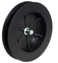 Rulou IdeaGenesis, roată cu știft pentru bandă de 14 mm, ax de 40 mm, roată cu știft metalic, piesă de schimb, 120x40 mm 1