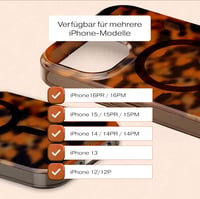 IDEAL OF SWEDEN iPhone 15 Pro Max MagSafe Tok Teknős Mintás Vékony Ütésálló Védelem 7