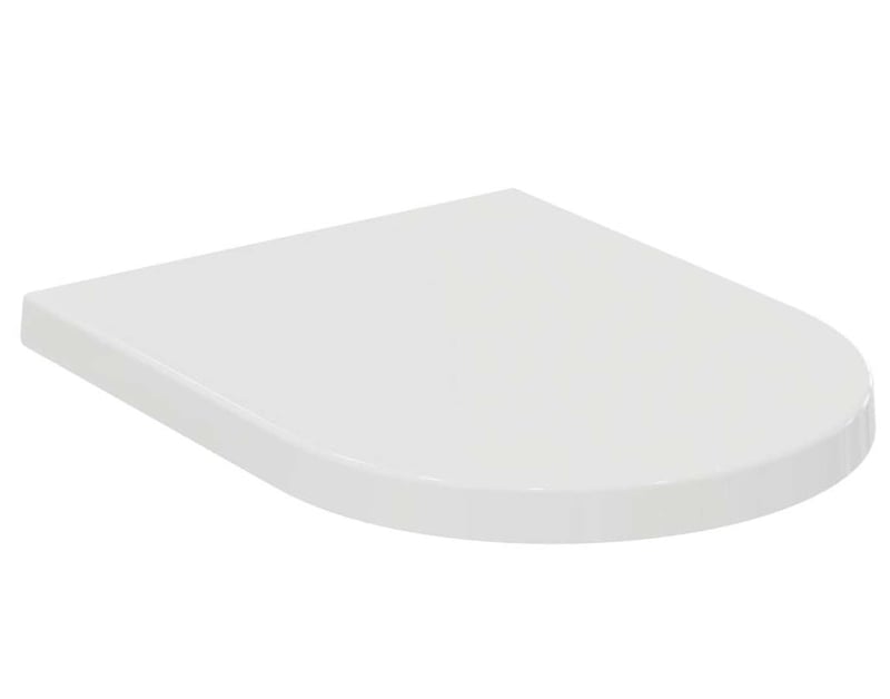 WC sedadlo s poklopom Ideal Standard Blend Curve T376001 so sklápaním Soft Close – alpská biela