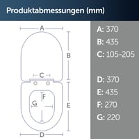 Capac WC Ideal Standard Connect E772401 cu închidere lentă (Softclose), formă D ultra-subțire, alb 4