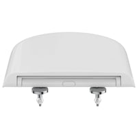 WC doska Ideal Standard Exacto Wrapover, tvar D – biela (alpská biela) 4
