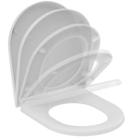 WC doska Ideal Standard Exacto Wrapover, tvar D – biela (alpská biela) 1