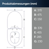 Ideal Standard K706101 Original Tonic WC daska sa soft-close mehanizmom, zglobovima od nehrđajućeg čelika i funkcijom brzog skidanja 4