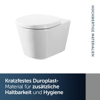 Ideal Standard K706101 Original Tonic WC daska sa soft-close mehanizmom, zglobovima od nehrđajućeg čelika i funkcijom brzog skidanja 7