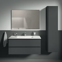 Ideal Standard zidno ogledalo s okvirom, 100 cm, srebrni okvir, kupaonsko zidno ogledalo 3