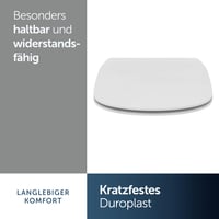 WC sedadlo Ideal Standard Tesi so systémom Softclose, v tvare D, tenké prevedenie, biela (Alpin) 7