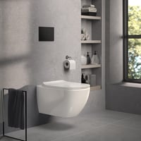 WC sedadlo Ideal Standard Tesi so systémom Softclose, v tvare D, tenké prevedenie, biela (Alpin) 8