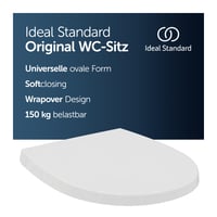Univerzálne WC sedadlo Ideal Standard Tirso so systémom Softclose — skrutky a upevňovacie prvky nie sú súčasťou balenia (stav: pozri 2. obrázok) 4