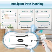 iDEEBO robot za pranje prozora s dvostrukim sustavom prskanja, automatskim planiranjem rute — nepotpun set dodataka (stanje: vidi 2. sliku) 7