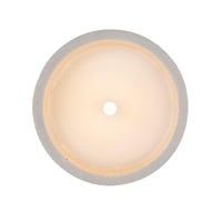 Lumânare LED din ceară naturală Ideen mit Herz în suport decorativ din beton, rotundă, cu baterii și funcție de temporizare de 6 ore 3