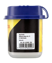 Idena 60049 Peračník s 2 priehradkami, priehľadný/modrý, 1 ks 8