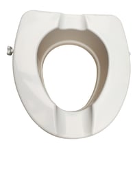Identités Ibiza povišeno WC sjedalo – povišenje od 10 cm, anatomski oblik, bez poklopca, brza montaža, za starije osobe 2