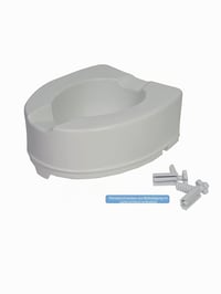 Povišeno WC sjedalo Identités Ibiza – visina 15 cm, anatomski oblik, brza montaža, bez poklopca 4