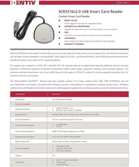 Identiv TX Systems USB Okoscard Olvasó 4