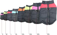 Idepet Vízálló Kutyakabát Cicakabát Tavaszi Őszi Téli Ruha 4XL Rózsaszín 4