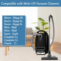 iECO 12db Miele GN porszívó zsák Classic C1 C2 C3 S227 S240 S600 S800 sorozathoz 2